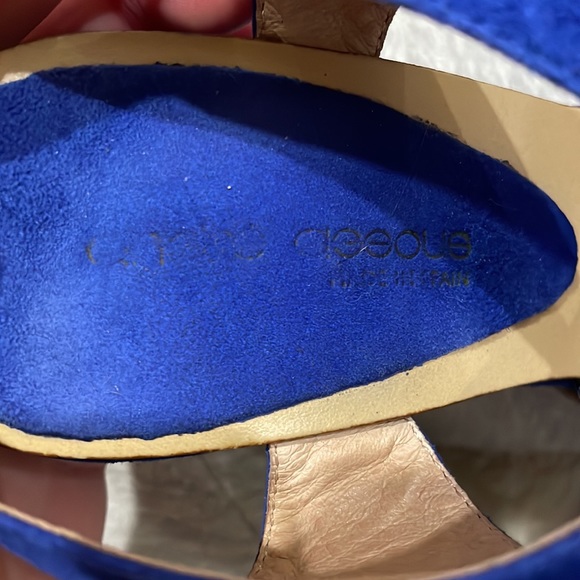 Andre Assous Espadrille Wedge Heels - Picture 7 of 7